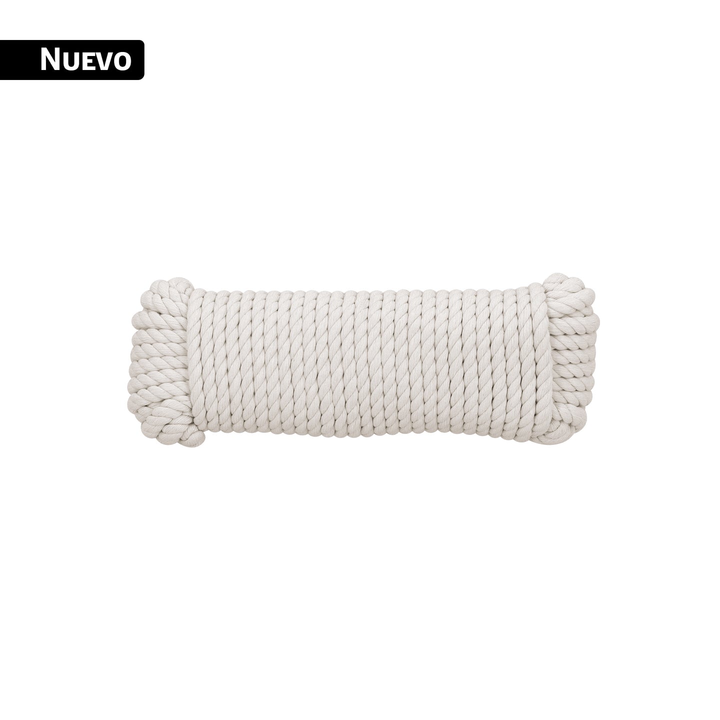 PIO-815A Piola de Algodón de 8 mm x 15 m natural, FIERO