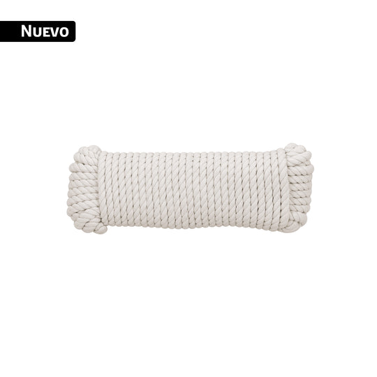 PIO-815A Piola de Algodón de 8 mm x 15 m natural, FIERO