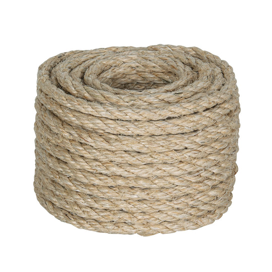 PIO-815S Piola de Sisal (henequén) de 8 mm x 15 m natural, FIERO