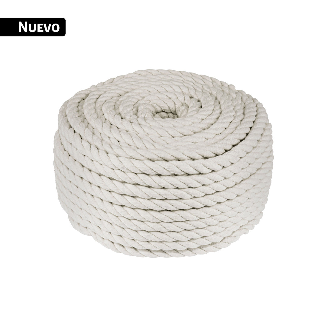 PIO-81KA Piola de algodón de 8 mm, rollo, natural, 1 kg, FIERO
