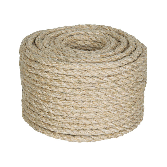 PIO-830S Piola de Sisal (henequén) de 8 mm x 30 m natural, FIERO