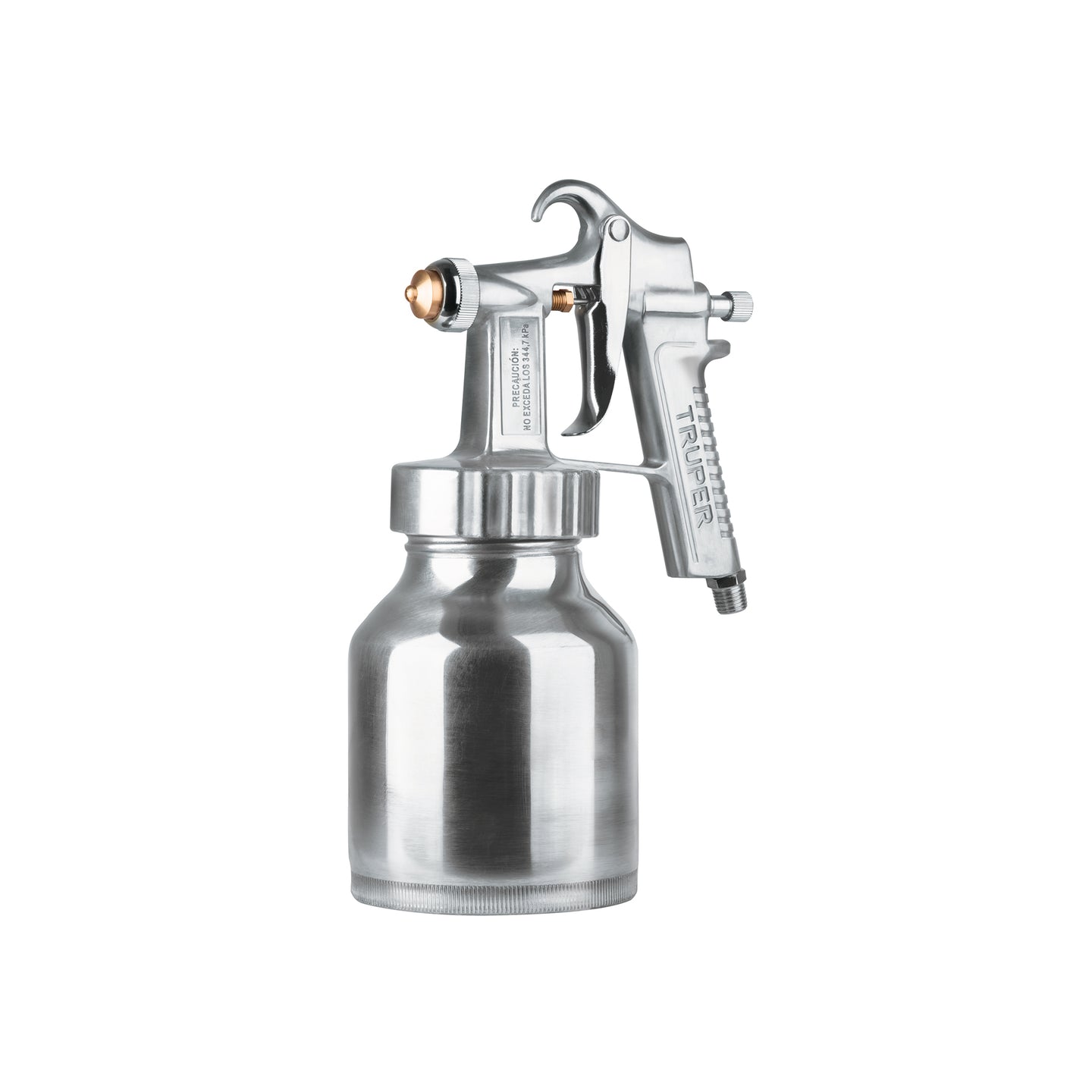 PIPI-200 Pistola p/pintar baja presión, 1.5 mm, pulida, entrada inf