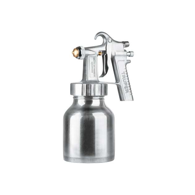 PIPI-210 Pistola p/pintar baja presión, 1.5 mm, pulida, entrada sup