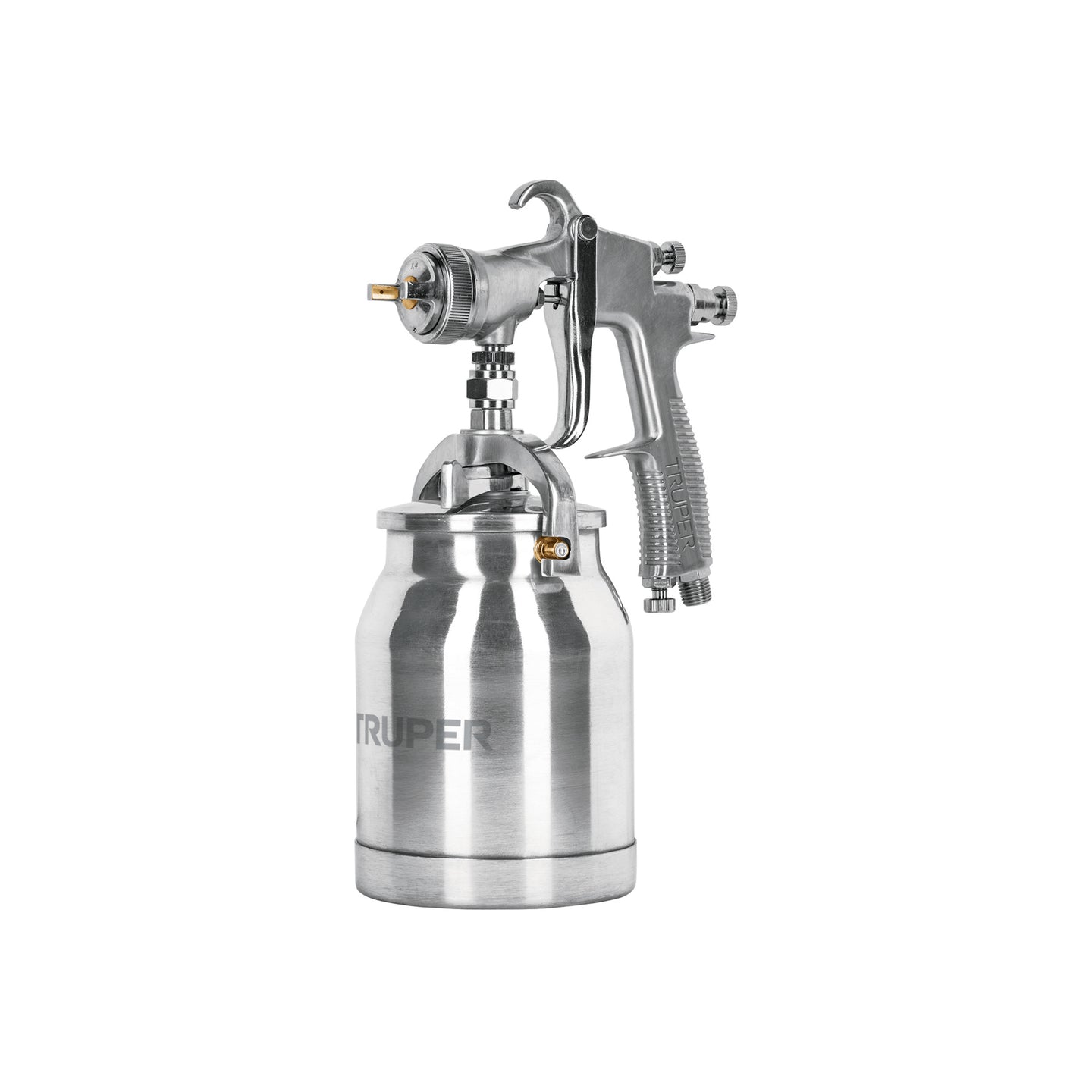 PIPI-330 Pistola p/pintar succión HVLP vaso aluminio, 1.4 mm, Truper