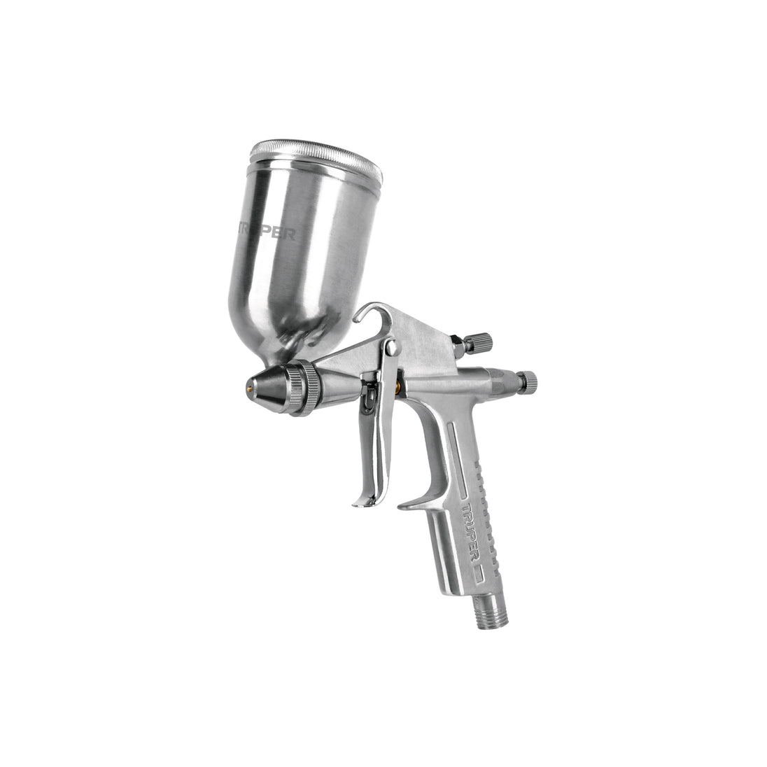 PIPI-400 Pistola para retoque LVMP vaso aluminio, 0.5 mm, TRUPER