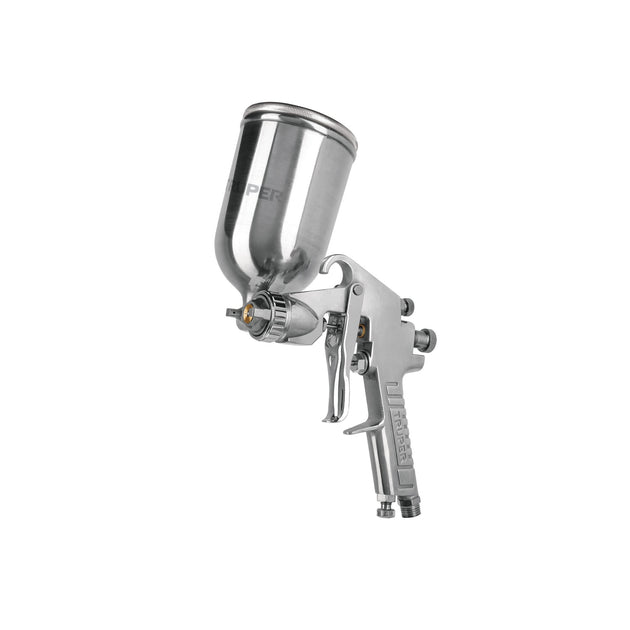 PIPI-411 Pistola para pintar LVMP vaso aluminio, 1 mm, TRUPER
