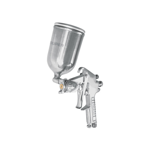 PIPI-421 Pistola para pintar LVMP vaso aluminio, 1.7 mm, TRUPER
