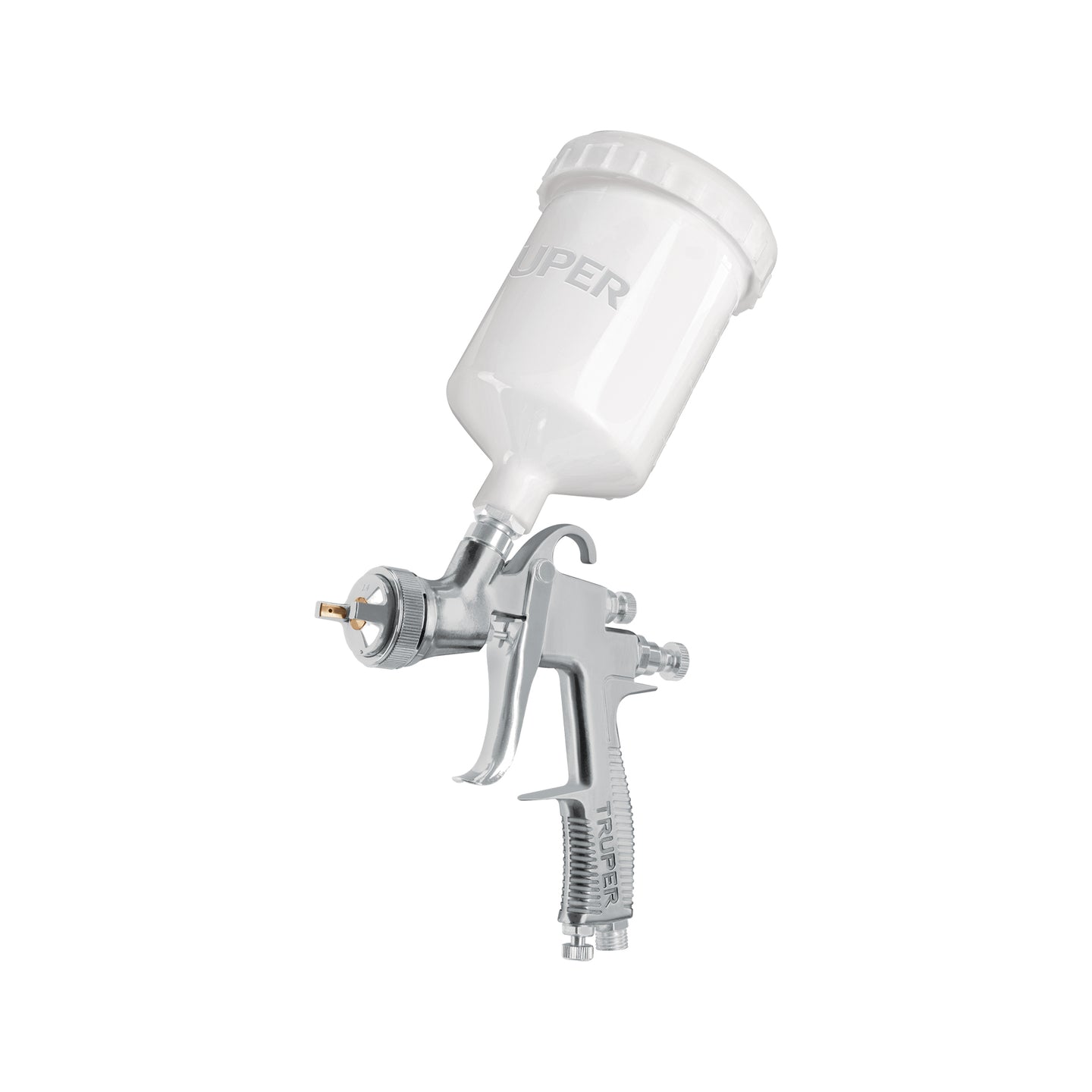 PIPI-452 Pistola para pintar LVLP vaso plástico, 2.0 mm, TRUPER
