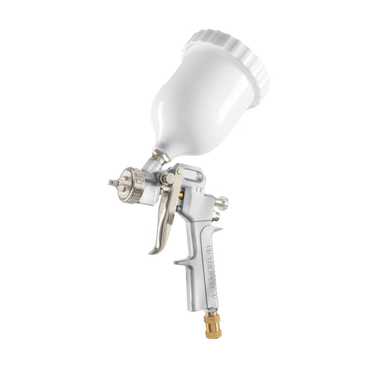 PIPI-503 Pistola p/pintar Híbrida vaso plástico,3.0mm, TRUPER