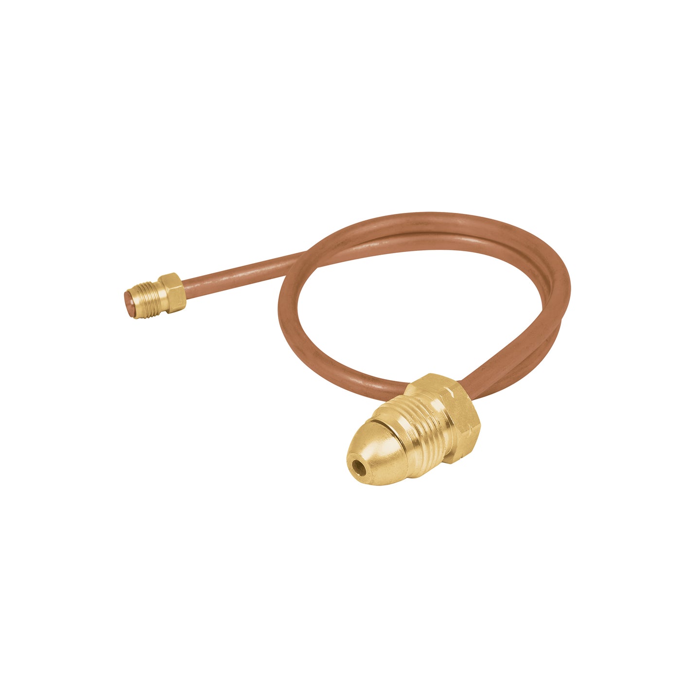 PIPO-50 Pigtail con tuerca izquierda, punta pol, 50 cm, FOSET