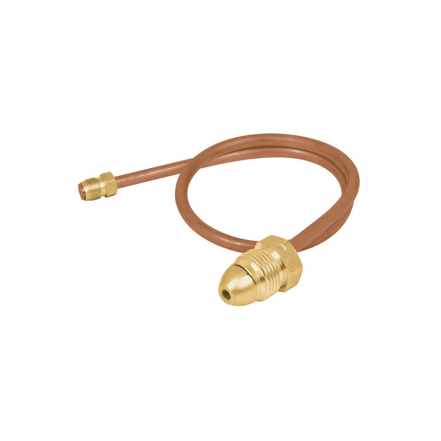 PIPO-50 Pigtail con tuerca izquierda, punta pol, 50 cm, FOSET