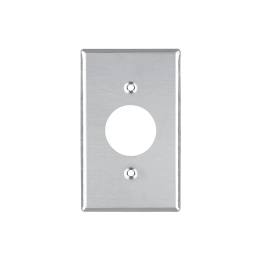 PISE-S Placa de Acero Inoxidable para contacto sencillo, Standard
