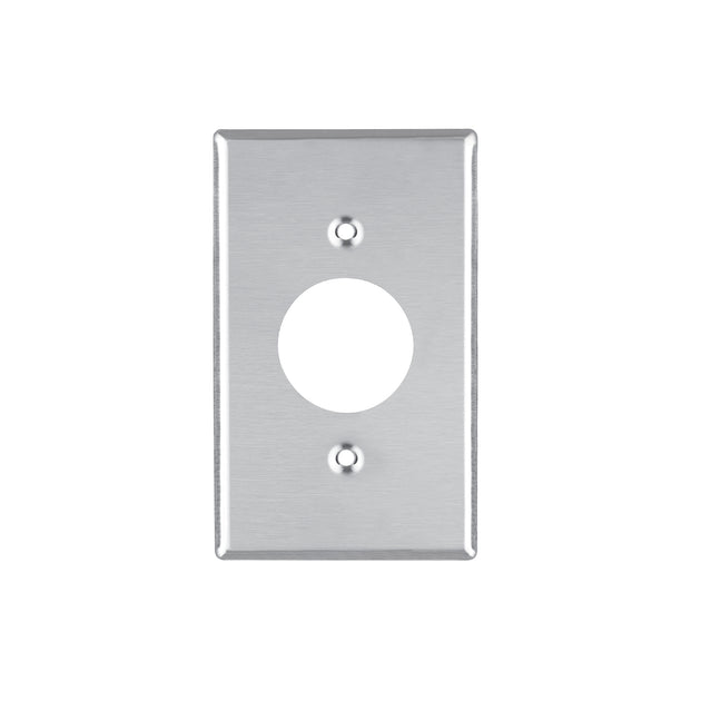 PISE-S Placa de Acero Inoxidable para contacto sencillo, Standard