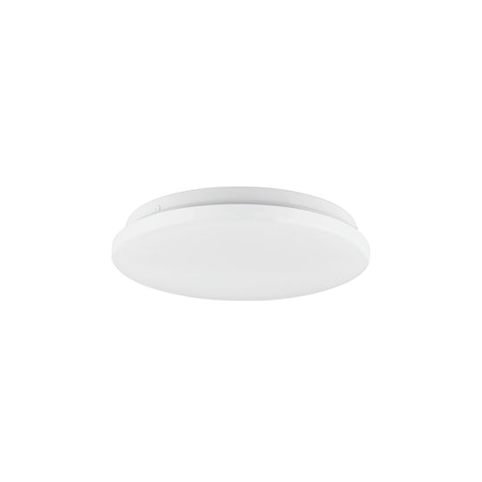 PLA-100L Luminario LED plafón decorativo 8W 6500K, liso, BASIC