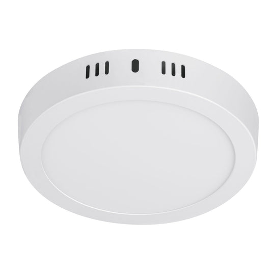 PLA-205LC Luminario LED plafón 12W 3000K, redondo, blanco, VOLTECK