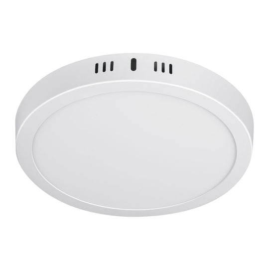 PLA-207L Luminario LED plafón 18W 6500K, redondo, blanco, VOLTECK