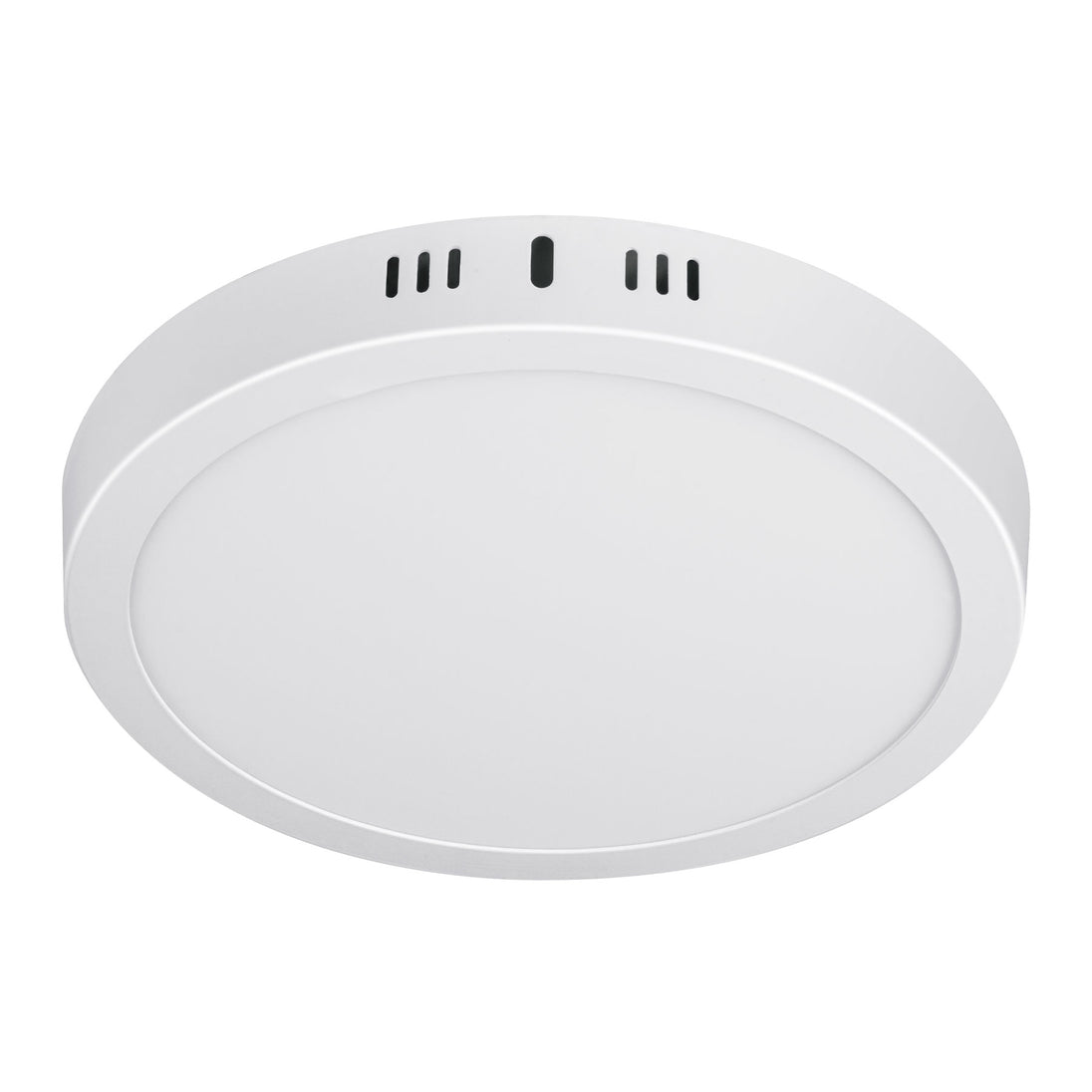 PLA-207LC Luminario LED plafón18W 3000K, redondo, blanco, VOLTECK