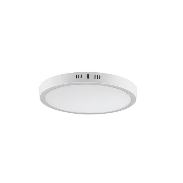 PLA-209L Luminario LED plafón 24W 6500K, redondo, blanco, VOLTECK