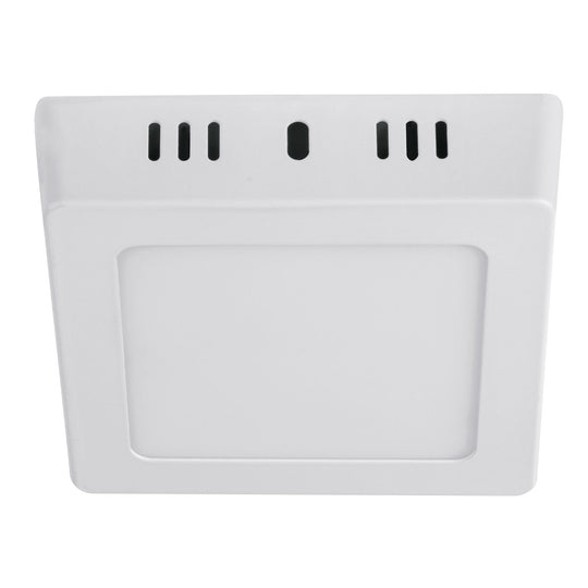 PLA-210L Luminario LED plafón 6W 6500K, cuadrado, blanco, VOLTECK