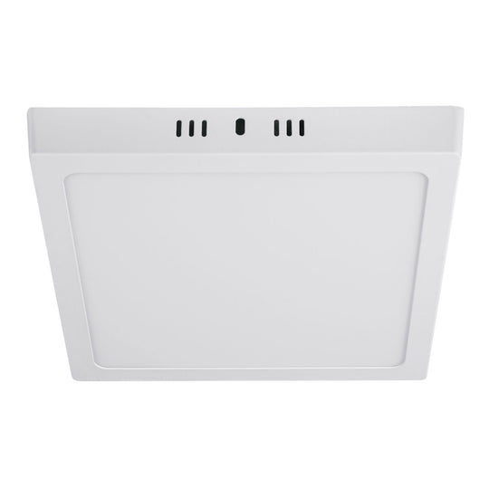 PLA-212L Luminario LED plafón 18W 6500K, cuadrado, blanco, VOLTECK