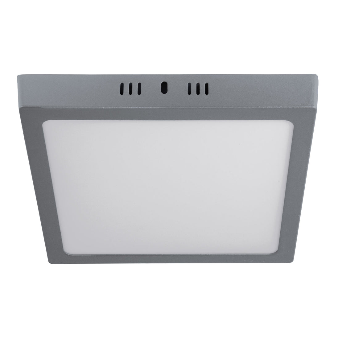 PLA-220L Luminario LED plafón 18W 6500K, cuadrado, gris, VOLTECK