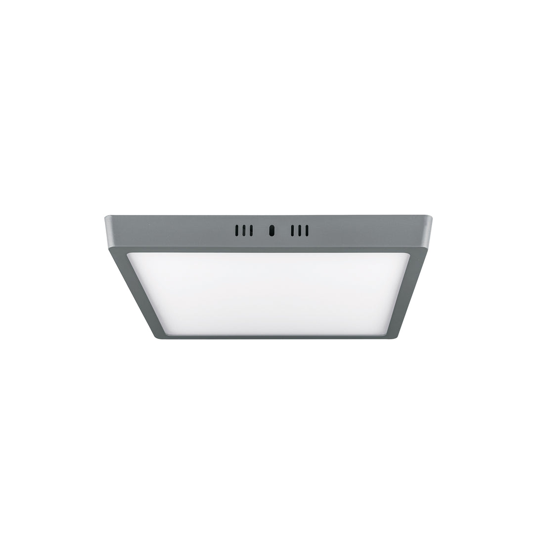 PLA-221L Luminario LED plafón 24W 6500K, cuadrado, gris, VOLTECK