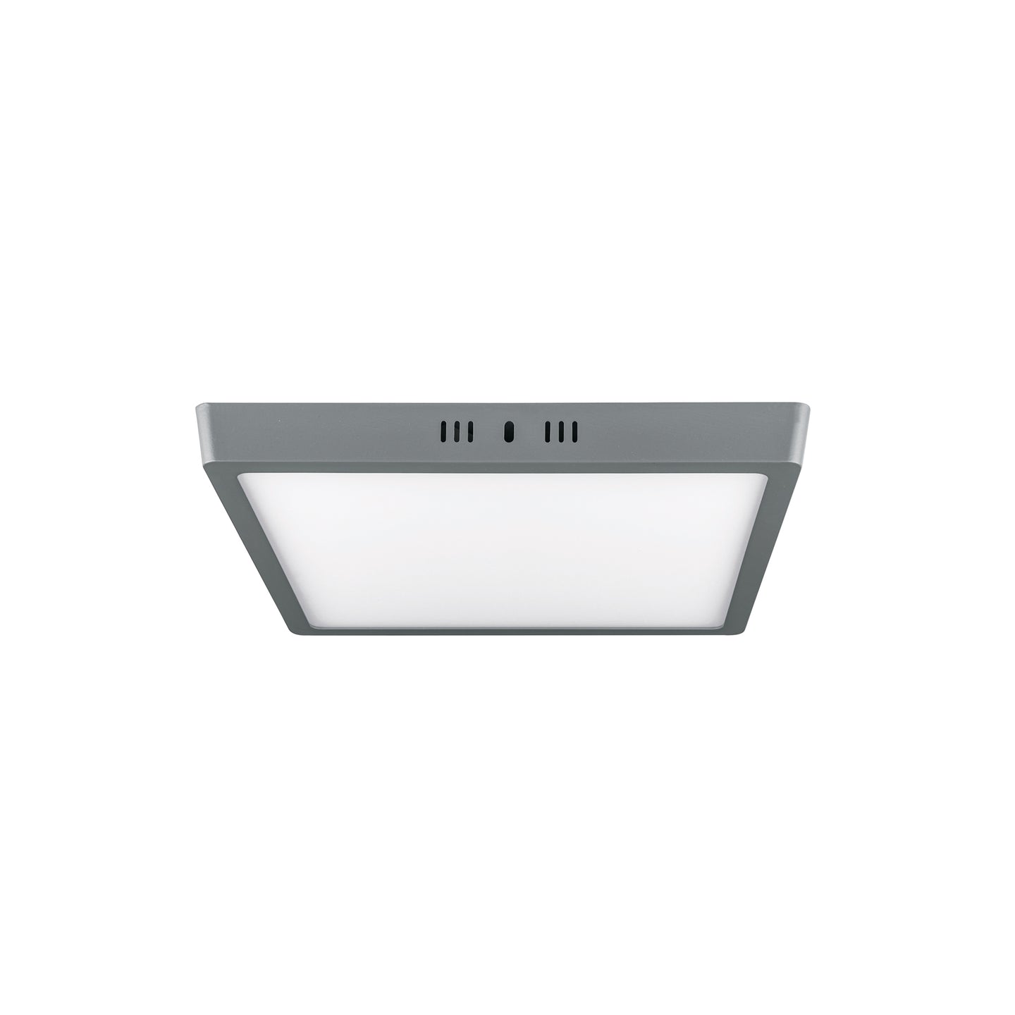PLA-221L Luminario LED plafón 24W 6500K, cuadrado, gris, VOLTECK