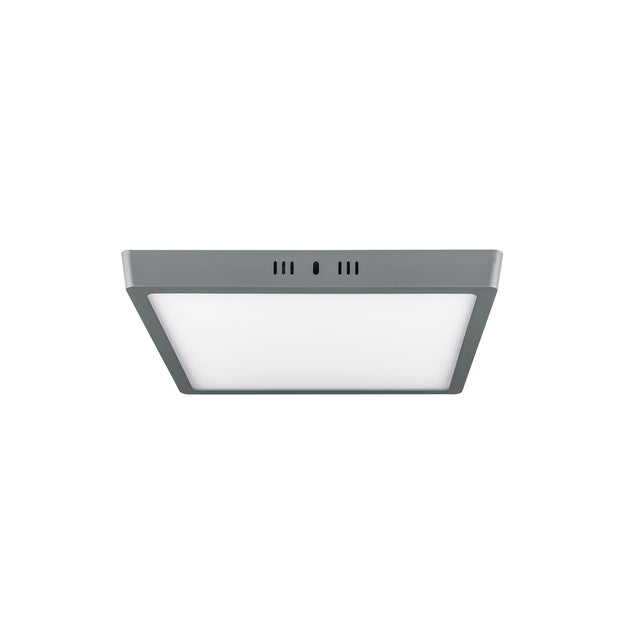 PLA-221L Luminario LED plafón 24W 6500K, cuadrado, gris, VOLTECK