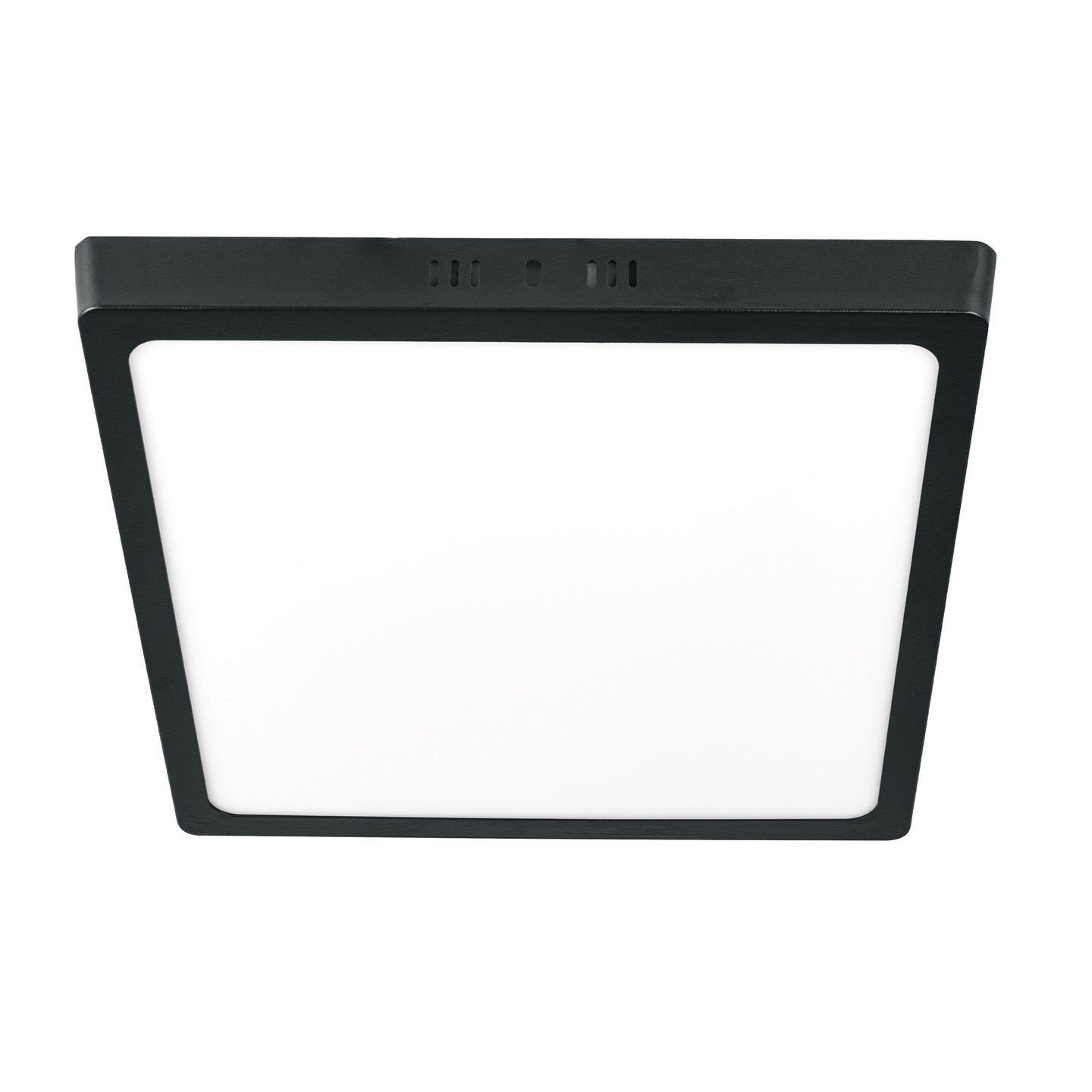 PLA-233L Luminario LED plafón 24W 6500K, cuadrado, negro, VOLTECK
