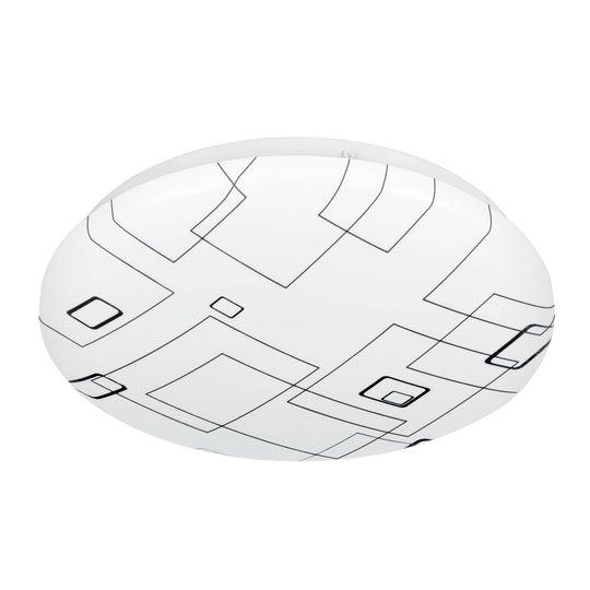 PLA-501L Luminario LED plafón decorativo 8W 6500K, cuadros, BASIC