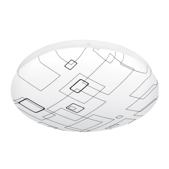 PLA-502L Luminario LED plafón decorativo 15W 6500K, cuadros, BASIC