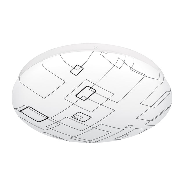 PLA-502L Luminario LED plafón decorativo 15W 6500K, cuadros, BASIC