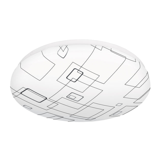 PLA-503L Luminario LED plafón decorativo 18W 6500K, cuadros, BASIC