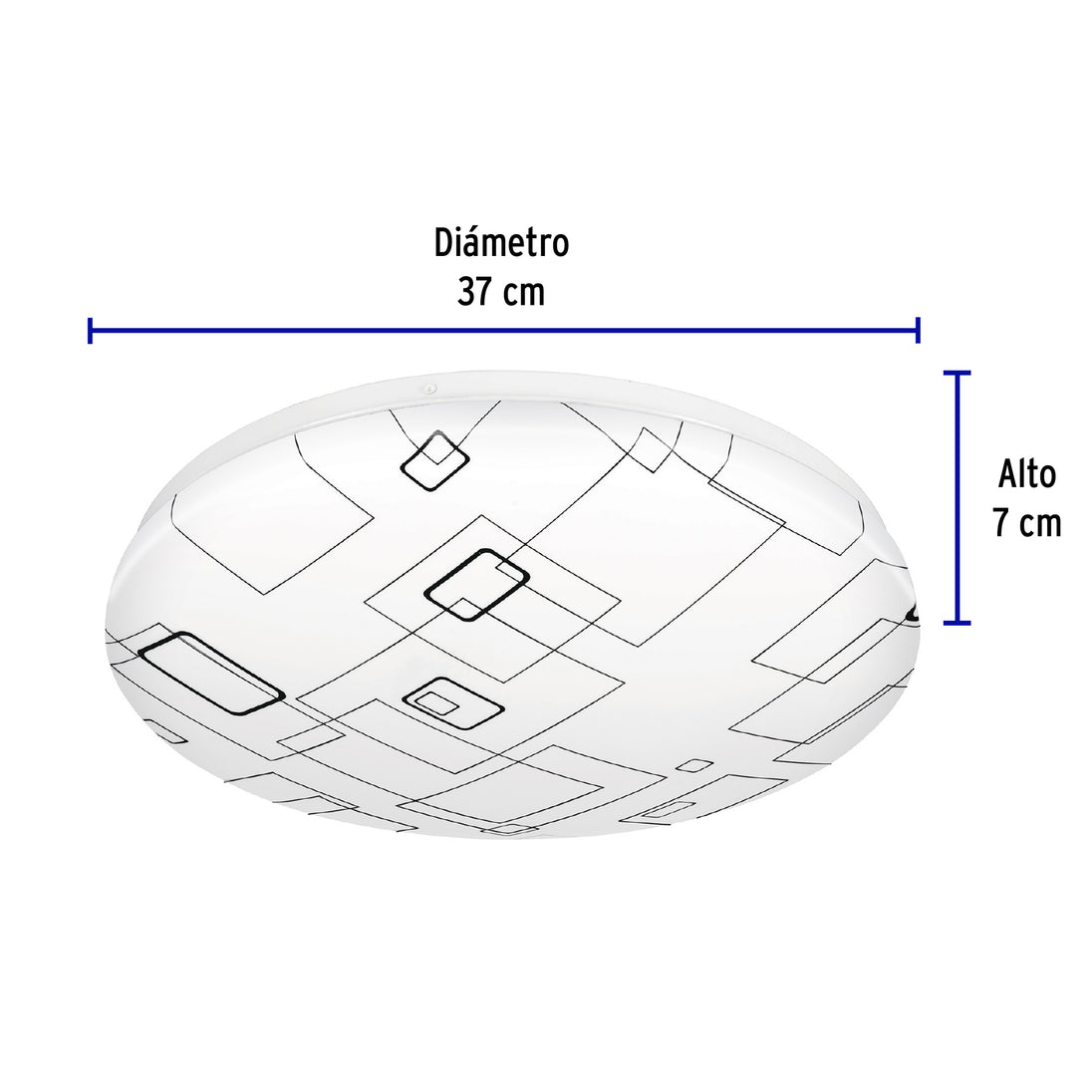 Lámpara LED Volteck PLA-504L 22W 1600lm | Ahorro 80%
