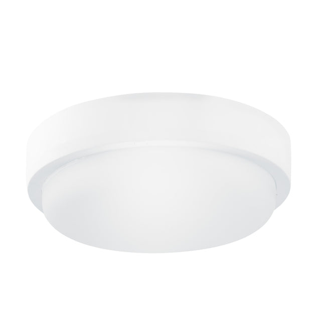 PLA-601L Luminario LED plafón para baño 10W 4000K, redondo, VOLTECK
