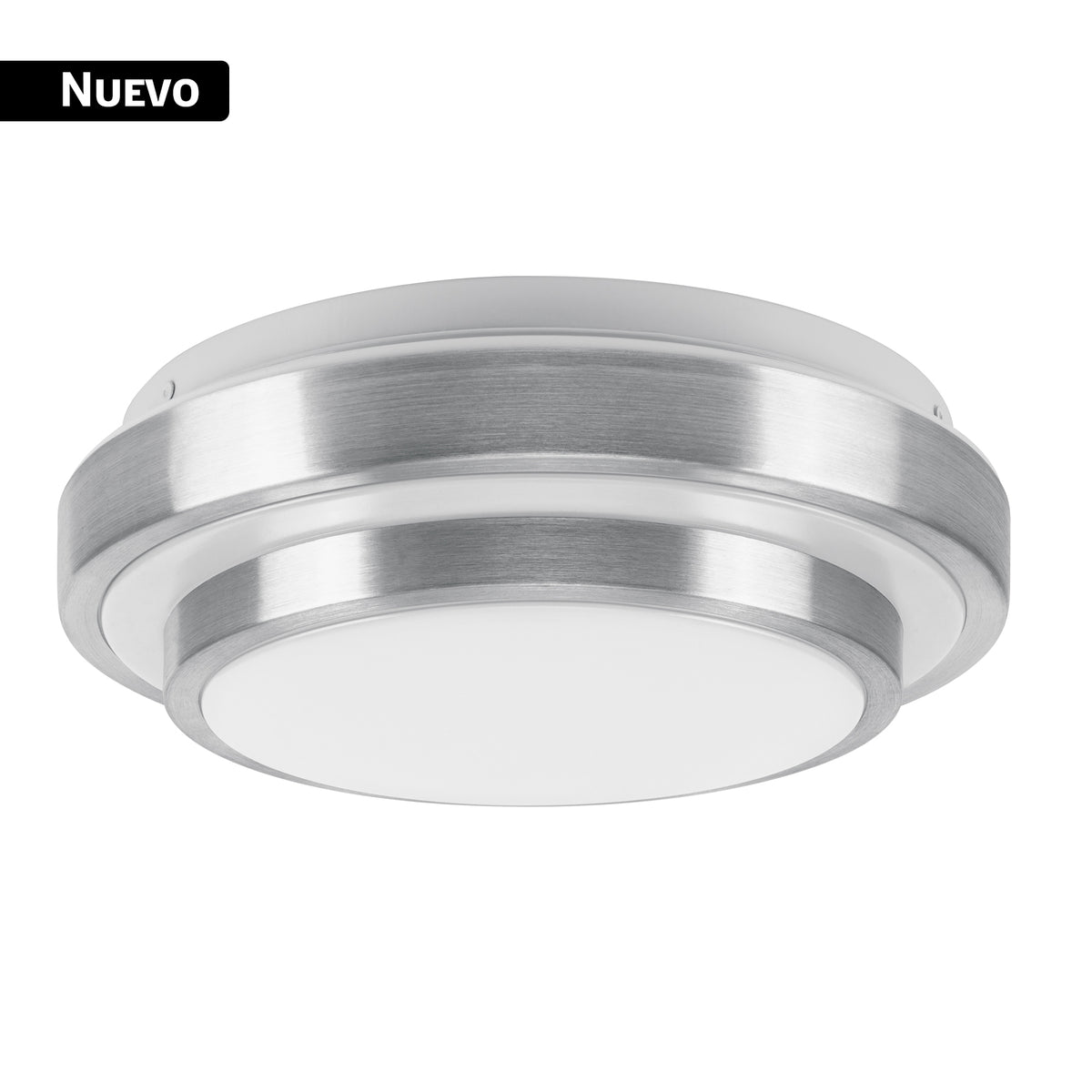 Plafón LED Volteck PLA-702L 900 lm 6500K | Luz Fría 26 cm