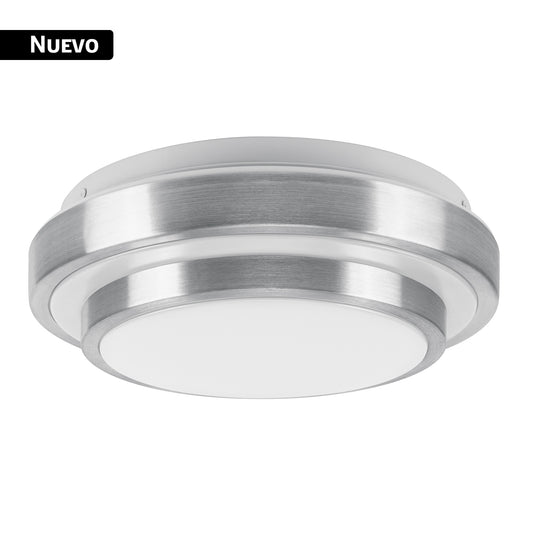 Plafón LED Volteck PLA-702L 900 lm 6500K | Luz Fría 26 cm
