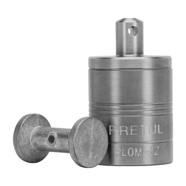 PLOM-2Z Plomada metálica de 310 g con centro, Pretul