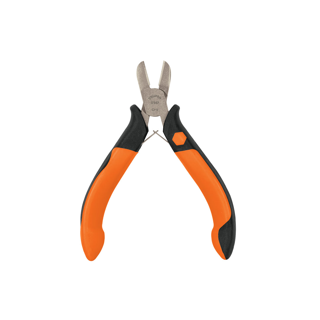 PM-CD4 Mini pinza de corte diagonal 4" mango Comfort Grip, Truper