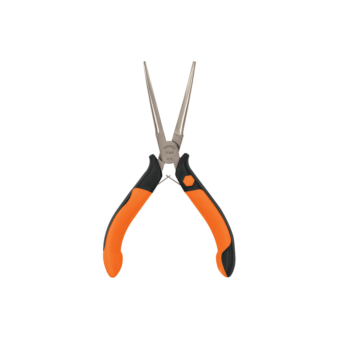 PM-PA4 Mini pinza de punta de aguja 6" mango Comfort Grip, Truper