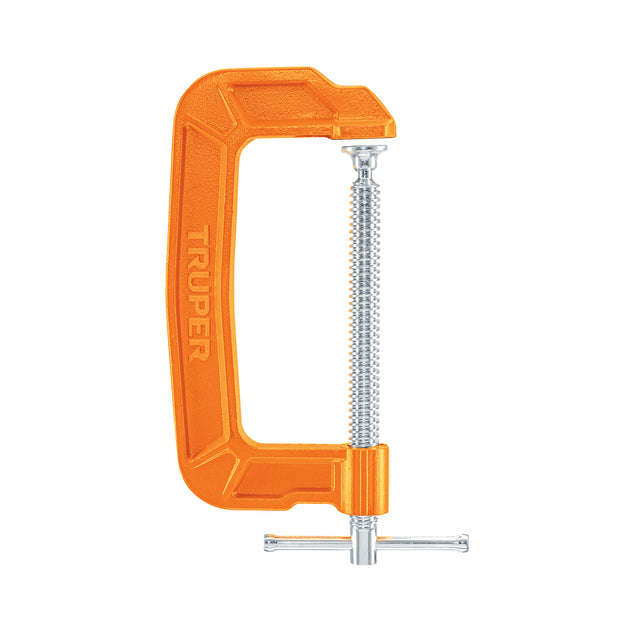 PNT-6 Prensa 6" de hierro dúctil para carpintería, Truper