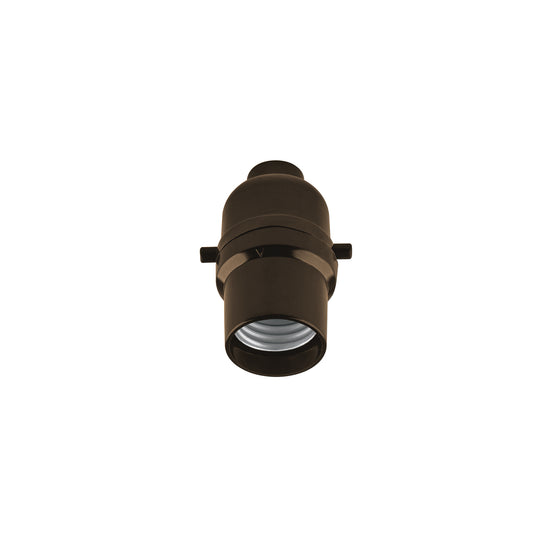 POBA-11 Portalámpara de baquelita, con interruptor de barra, VOLTECK