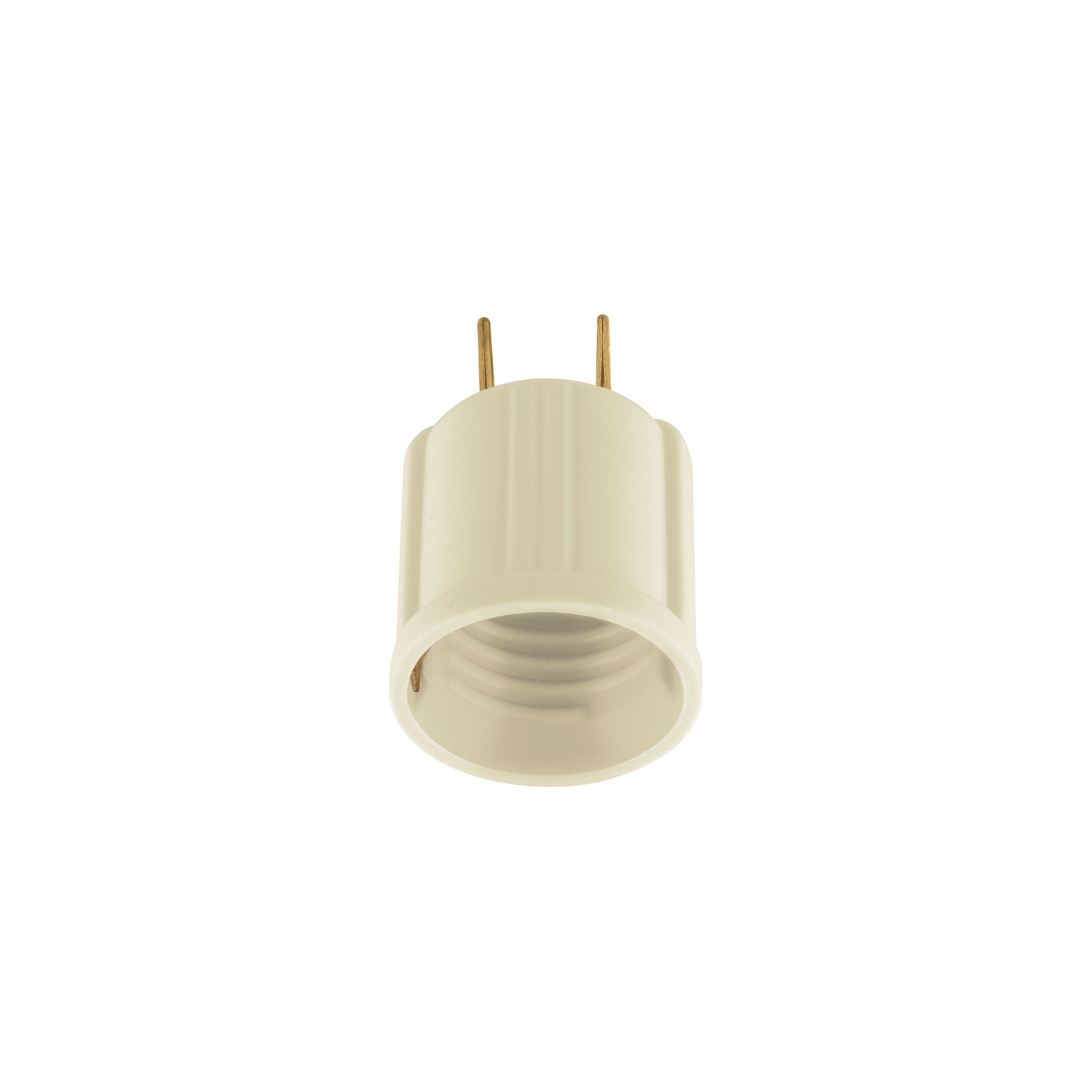 POBA-20G Portalámpara de baquelita, con adaptador a granel, VOLTECK