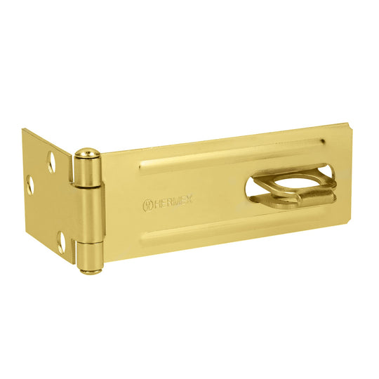 POCL-450 Portacandado de acero latonado 4-1/2", HERMEX