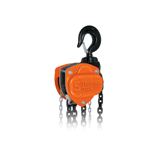 POL-5 Polipasto industrial de cadena, 5 toneladas, Truper