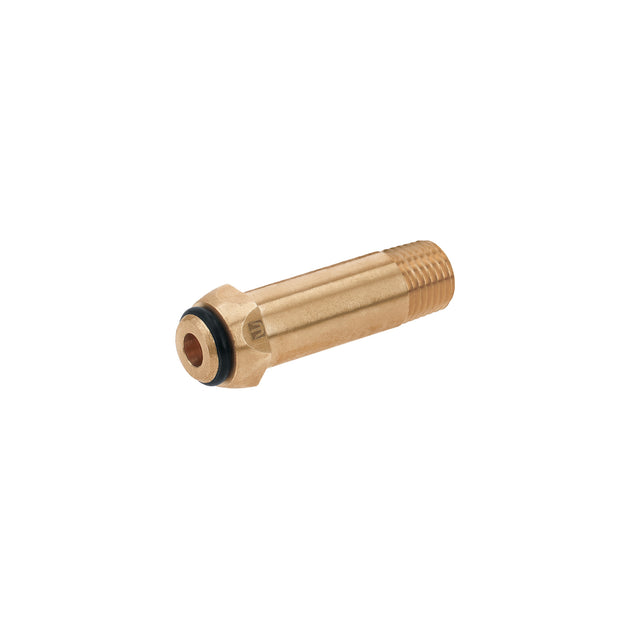 POL-6RE Punta pol de latón 1/4" x 5 cm, de rosca con O-ring, FOSET