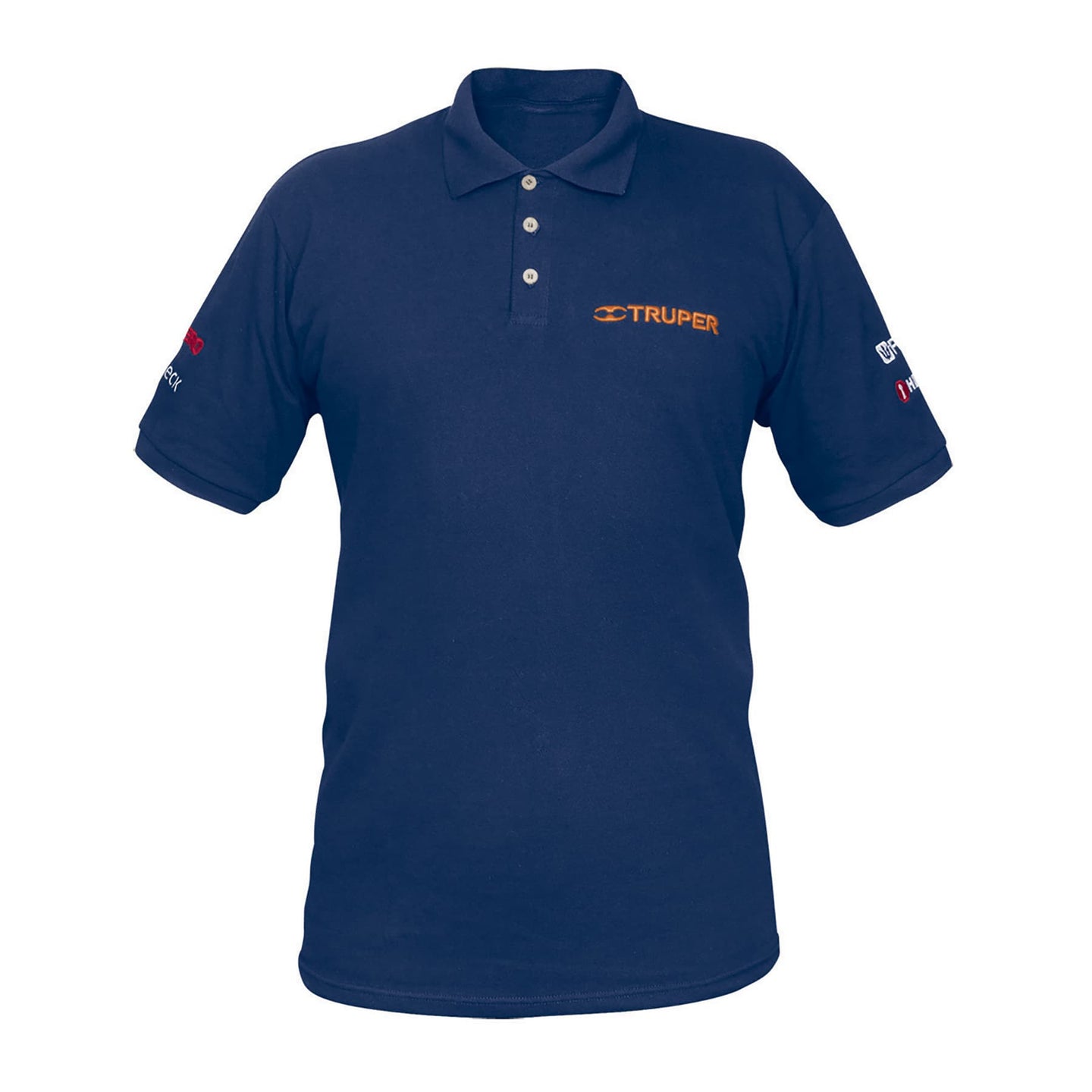 POL-AC-M Playera polo para hombre, azul, M, Truper