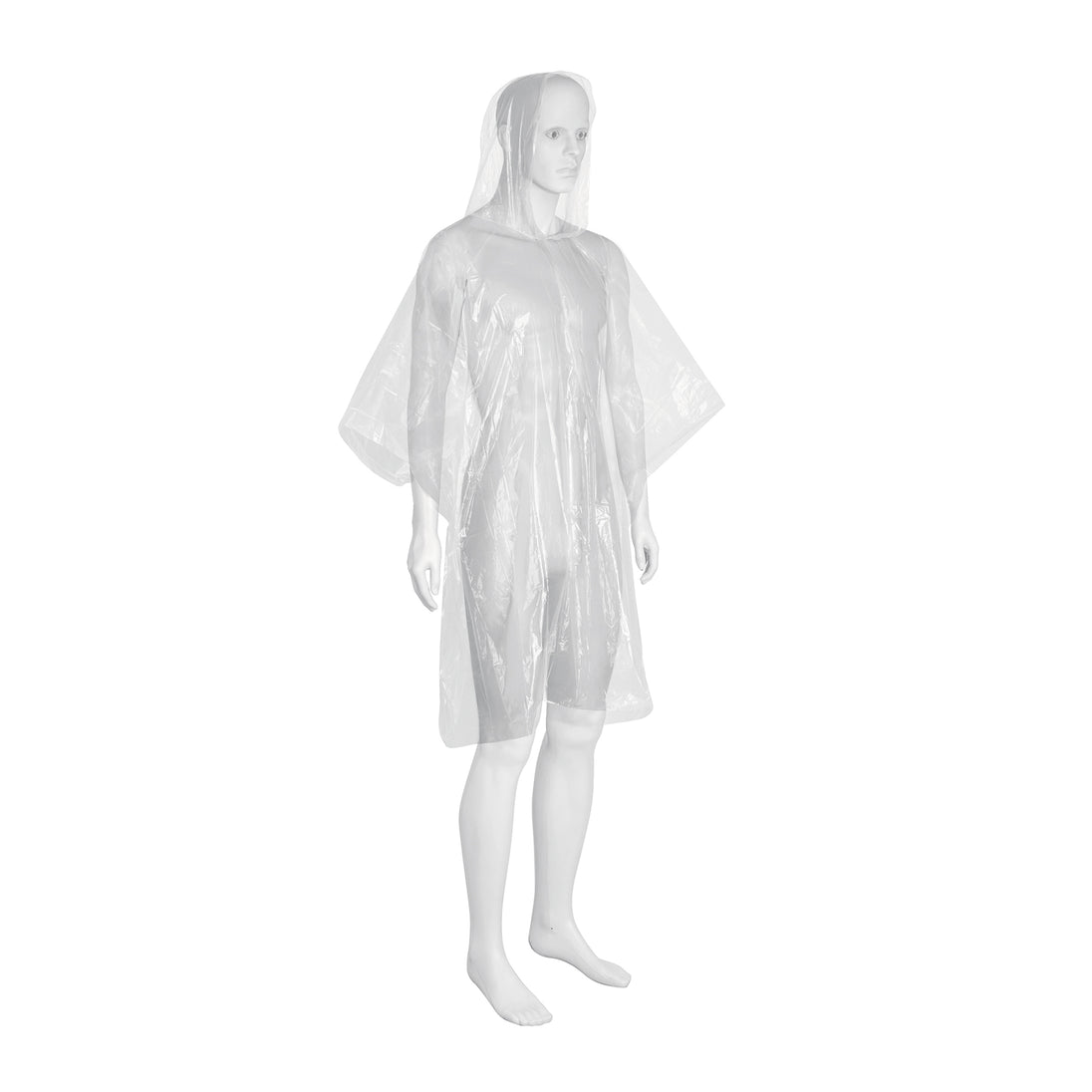 PONCHO-PD Poncho o capamanga desechable de polietileno, PRETUL
