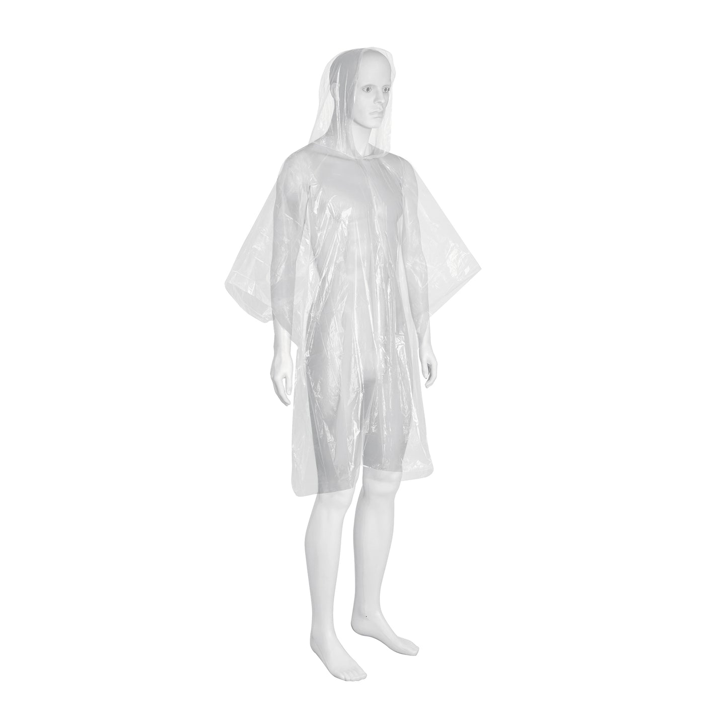 PONCHO-PD Poncho o capamanga desechable de polietileno, PRETUL