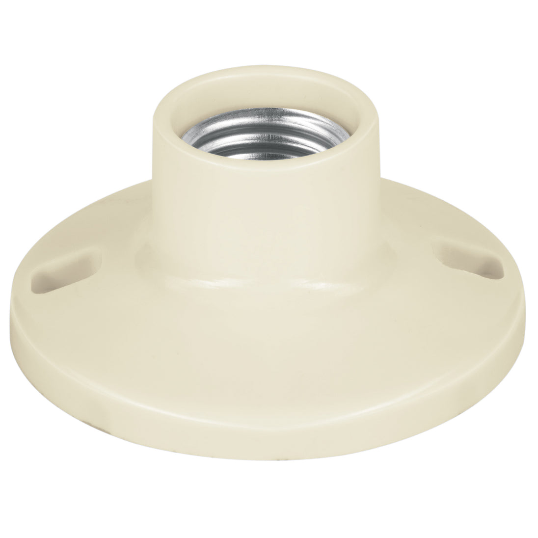POPL-10 Portalámpara de baquelita, 3-1/2", Volteck